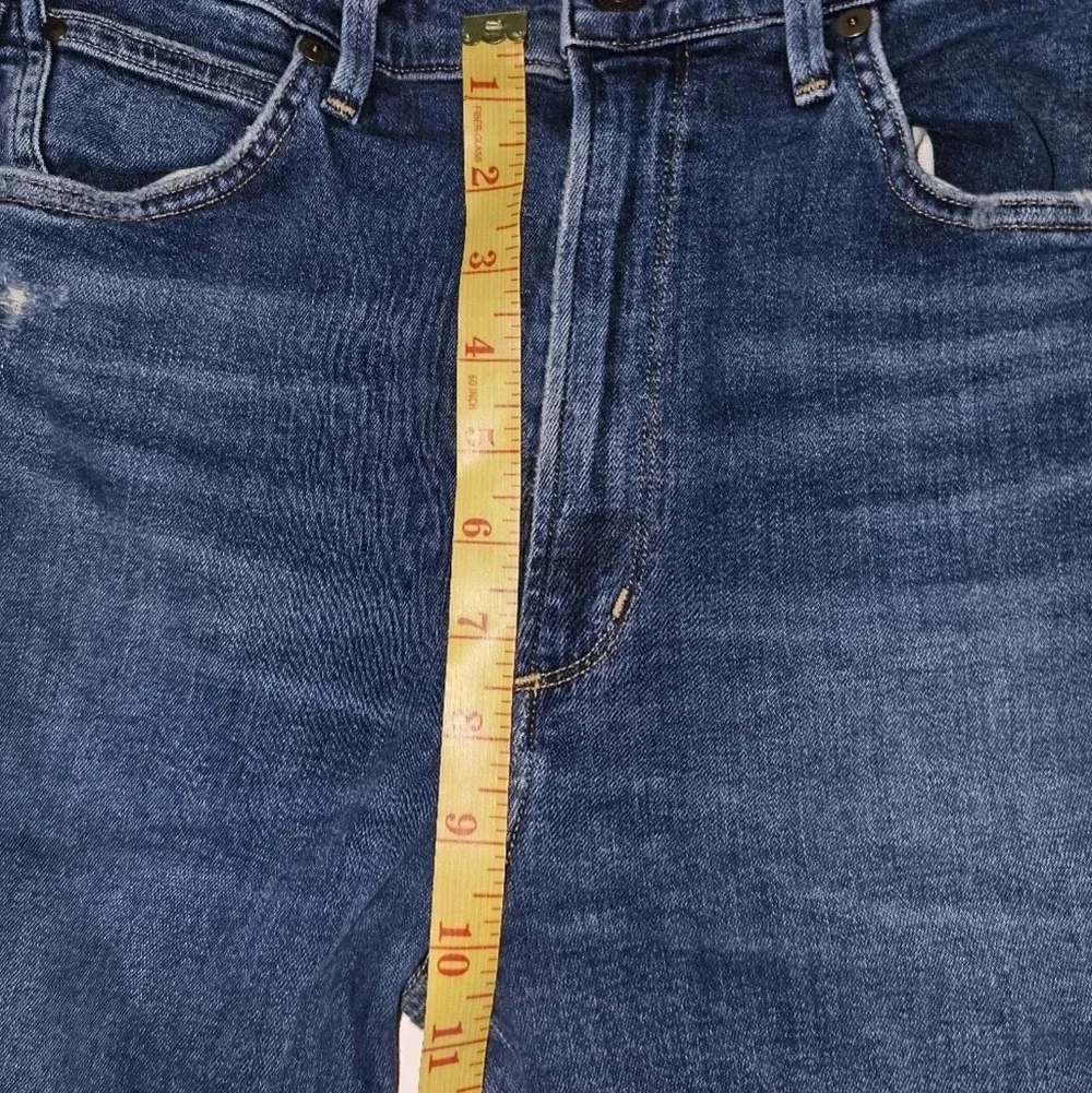 Citizens Of Humanity Chrissy Uber High-Rise Distressed Skinny Jeans